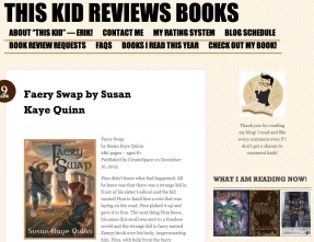 This Kid Reviews Books Blog